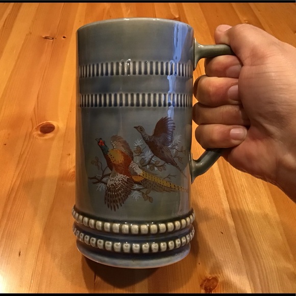 VINTAGE WADE IRISH PORCELAIN BEER STEINS- Huge! - Picture 6 of 6